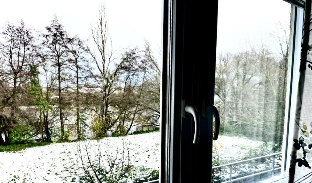 River View Near Frankfurt -- 3 Zimmer -- 4 Betten Und 1 Groesse Schlafcouch Hainburg Εξωτερικό φωτογραφία
